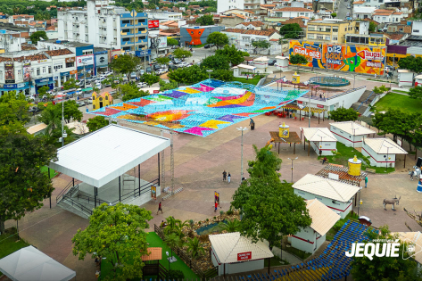 Prefeitura de Jequié inicia montagem da Vila Junina e do palco para São João 2024